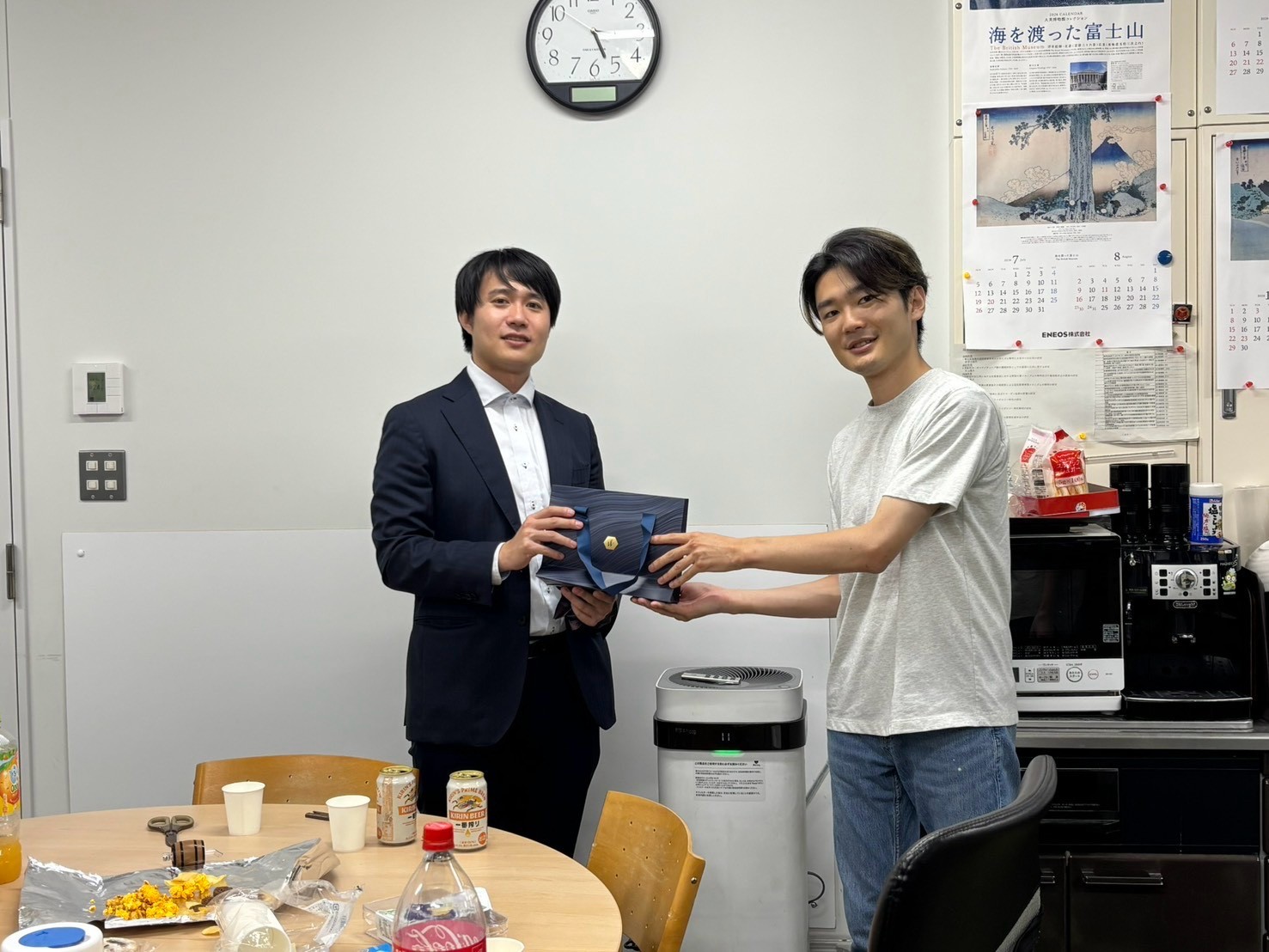 鈴木康介さんの修了祝賀会
